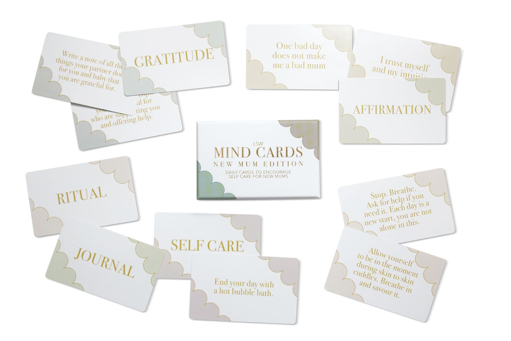 Mind Cards: New Mum Edition - Outil de bien-être pour jeunes mamans, LSW London