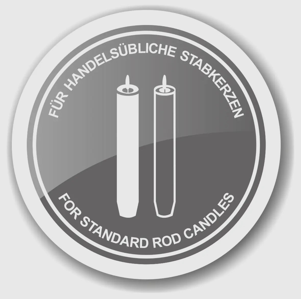 Lincoln Ljusstake – Silverfinish (flera höjder)