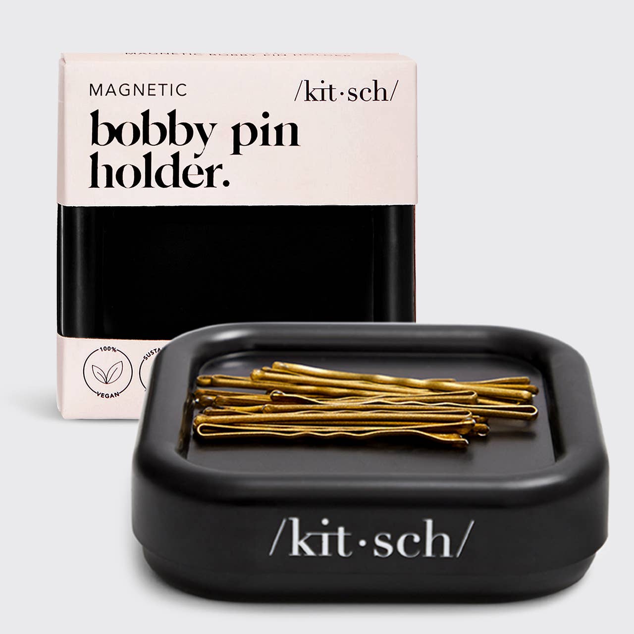 KITSCH | Magnetic Bobby Pin Holder – magnetisk hållare för hårnålar