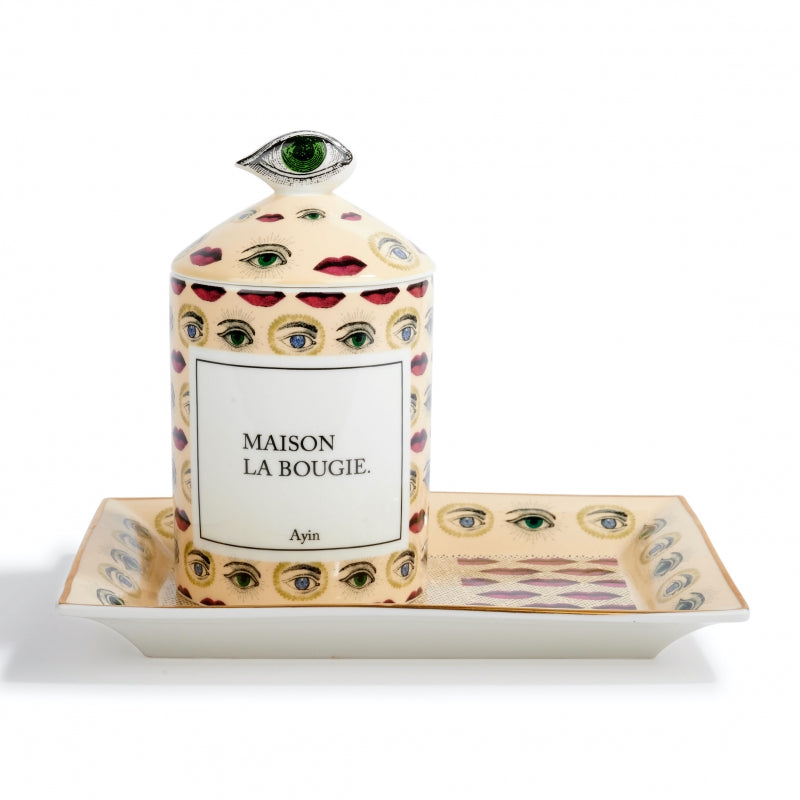 Ayin - Bougie parfumée en céramique artisanale | Maison La Bougie
