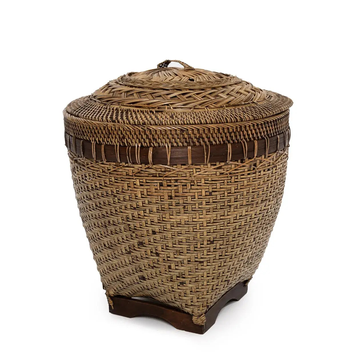 The Colonial Storage Basket – Natural Brown – Size M