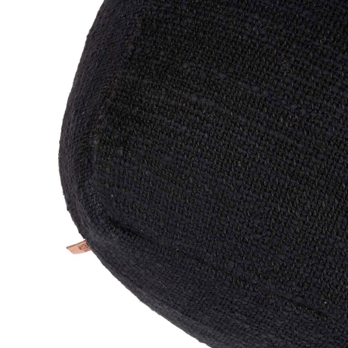 Der gemütliche Pouf – Schwarz