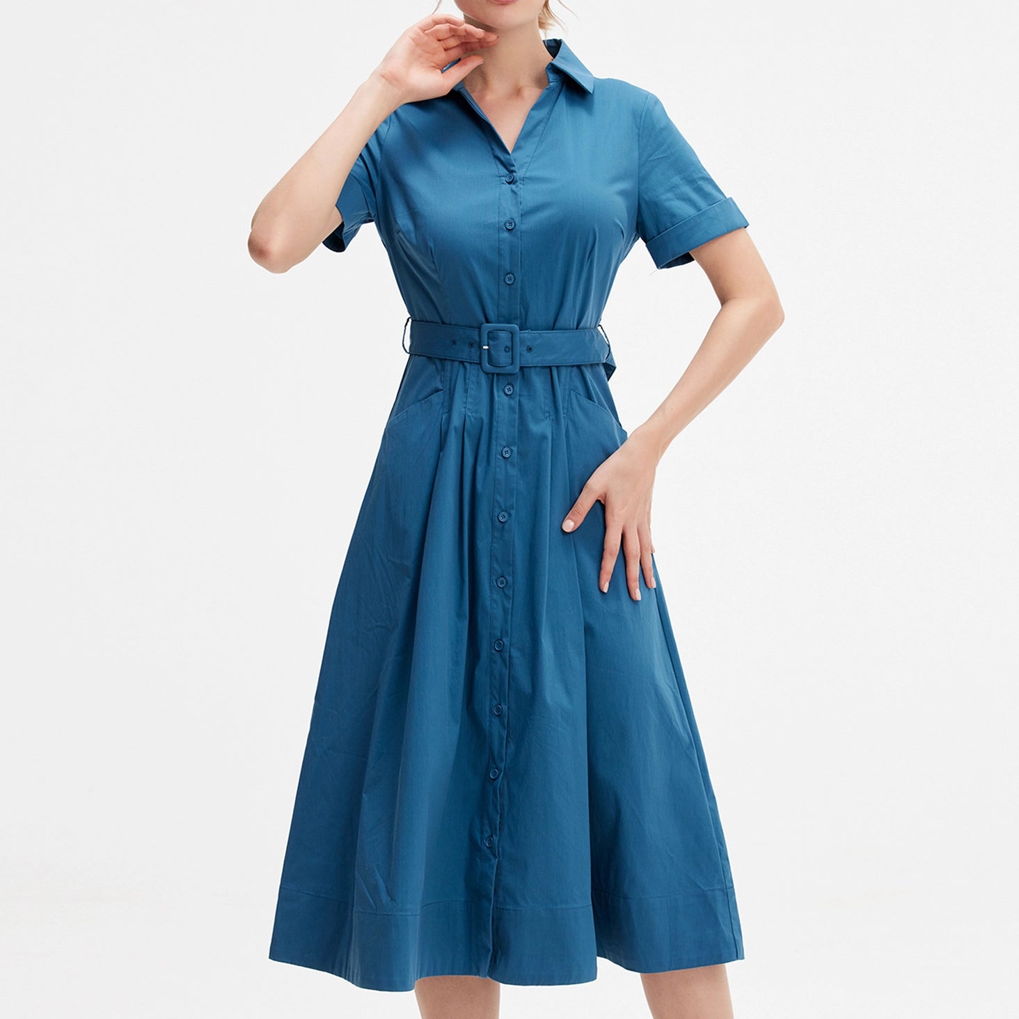Flared shirt dress from Smart&Joy