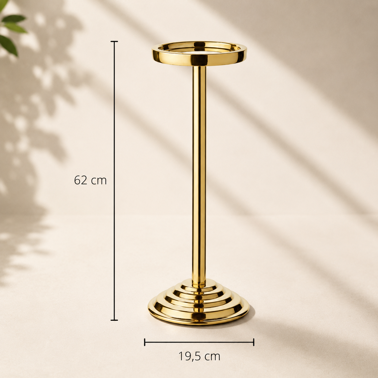 Guldställ för Champagnekylare 62 cm | EDZARD Olbia