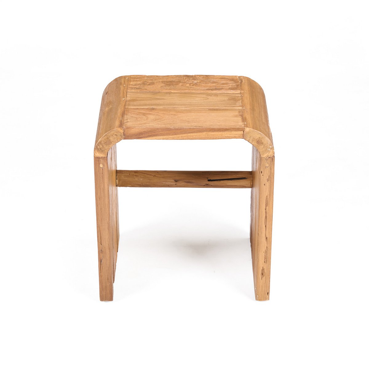Arc Sidobord i Återvunnen Teak – Handgjort Natur | Bazar Bizar