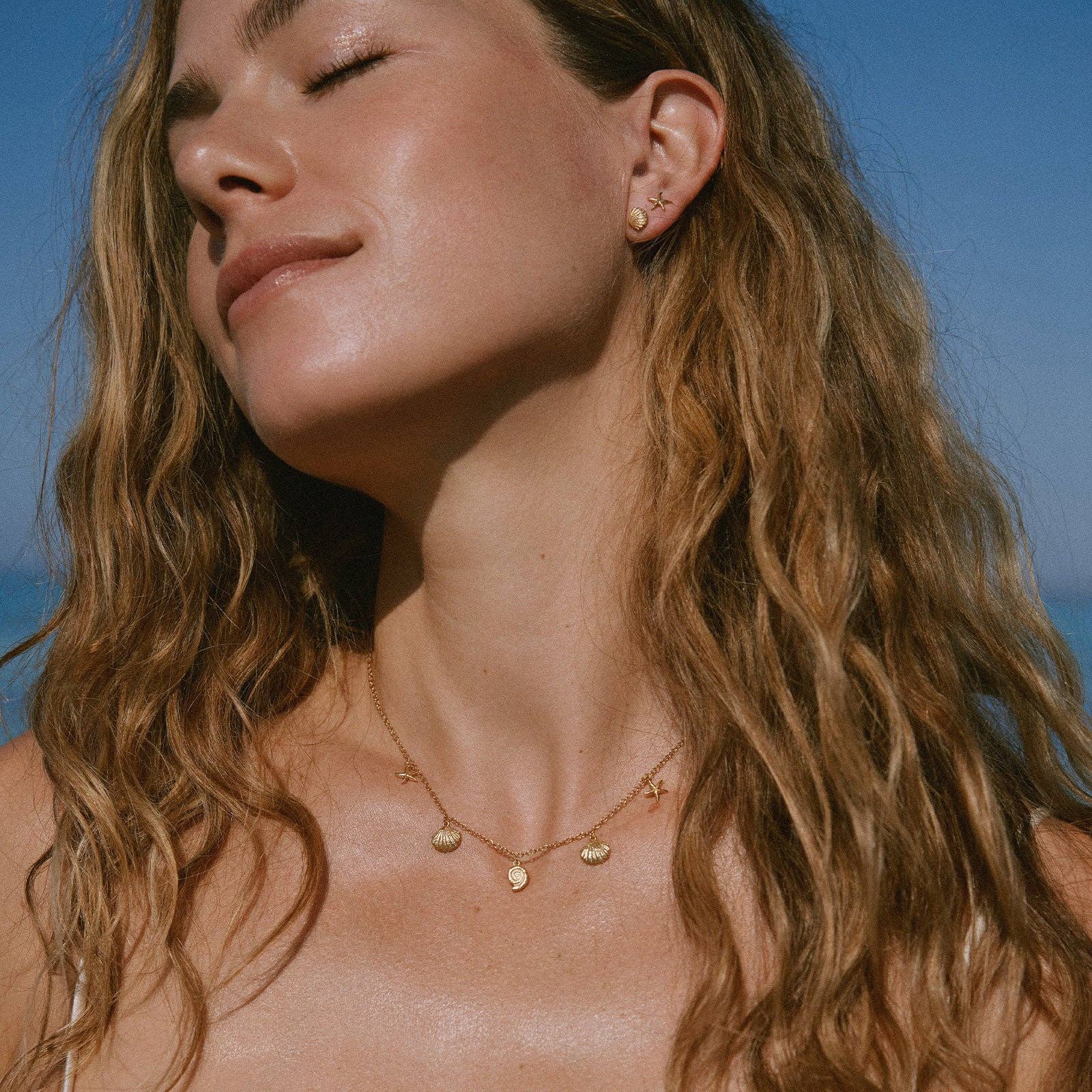 Almé Stud Earrings | Agapée Jewelry