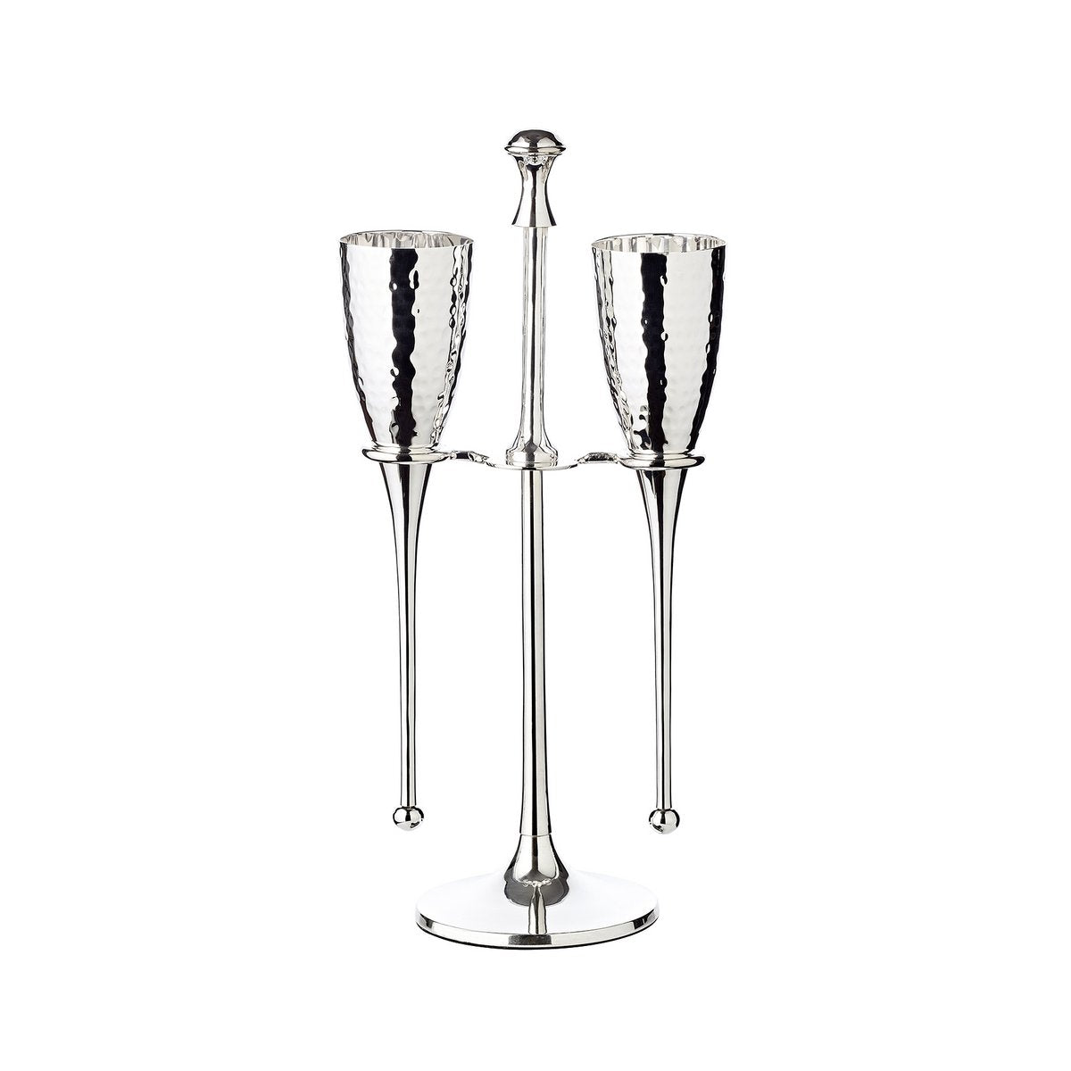 Champagnergläser „Didi“ – 2er-Set mit Ständer – EDZARD