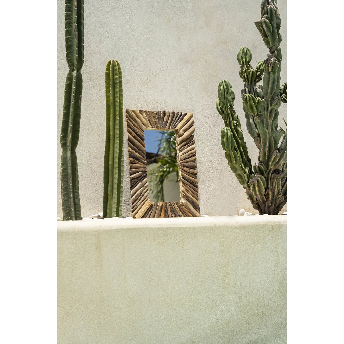 Der Driftwood Gerahmte Spiegel | Bazar Bizar