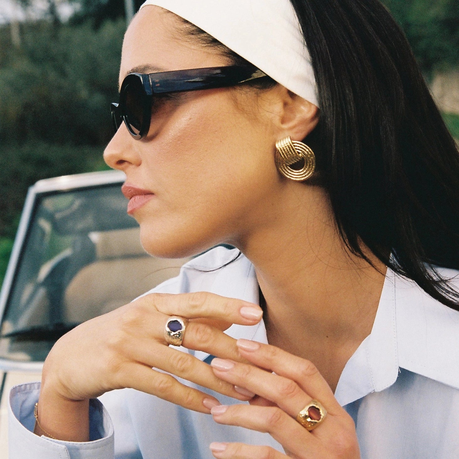 Giulia Earrings | 18k Gold | Agape Studio Jewelry