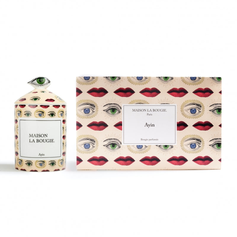 Ayin - Bougie parfumée en céramique artisanale | Maison La Bougie