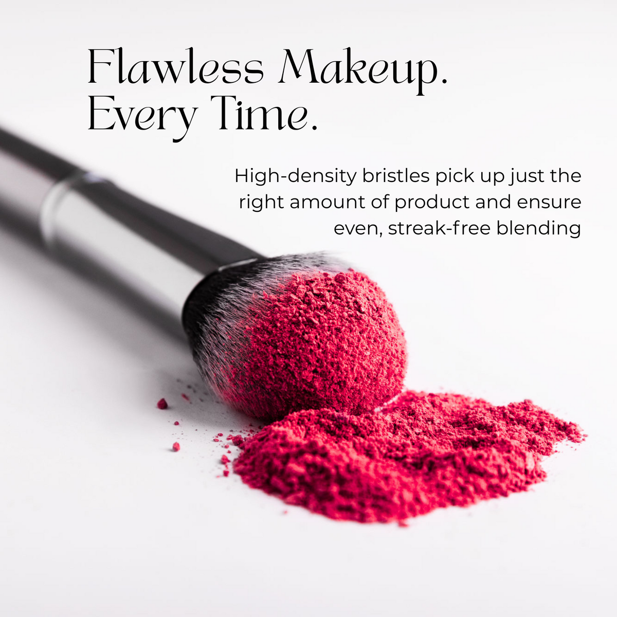 BEAUTICAL | Metal Glam Brush Set – 9 veganska sminkborstar