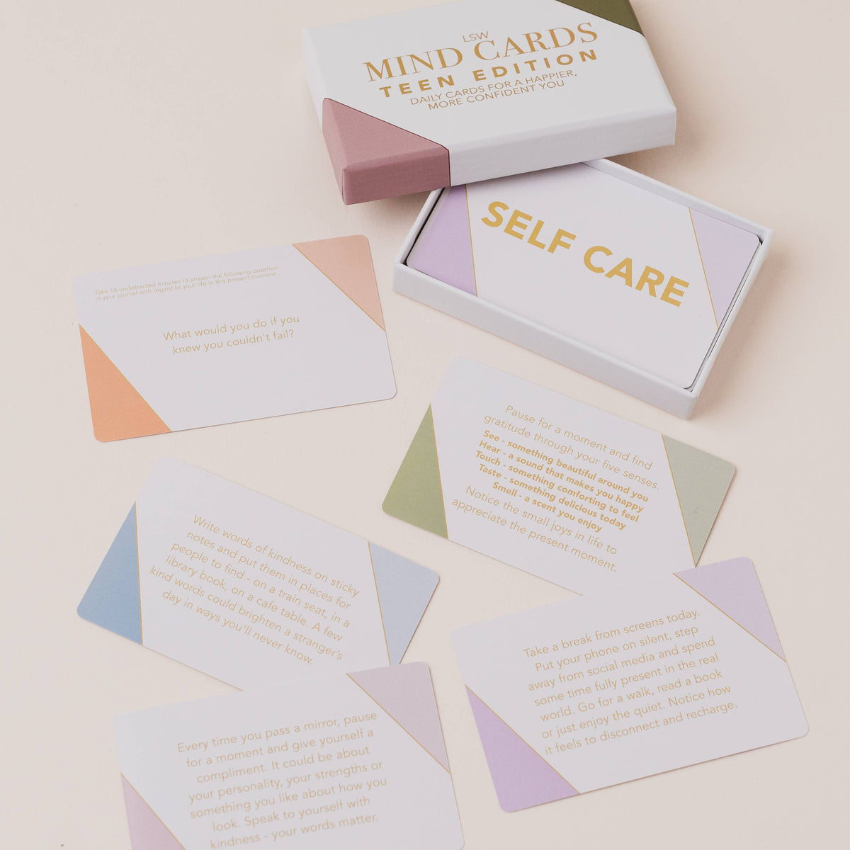 Mind Cards: Affirmations for Teens – 50 affirmationskort för tonåringar