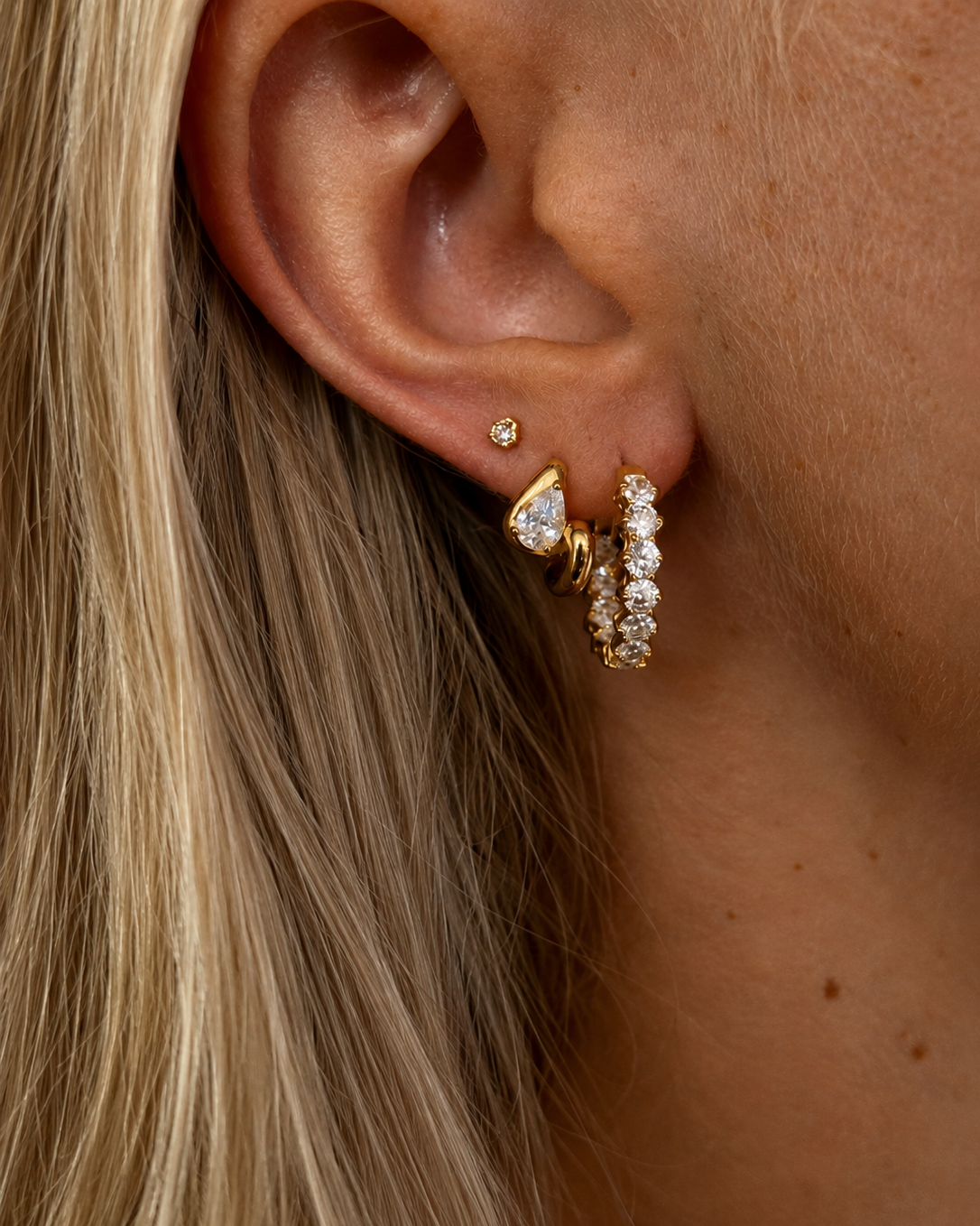 Nemi Earrings – Gold Plated | Nava Copenhagen