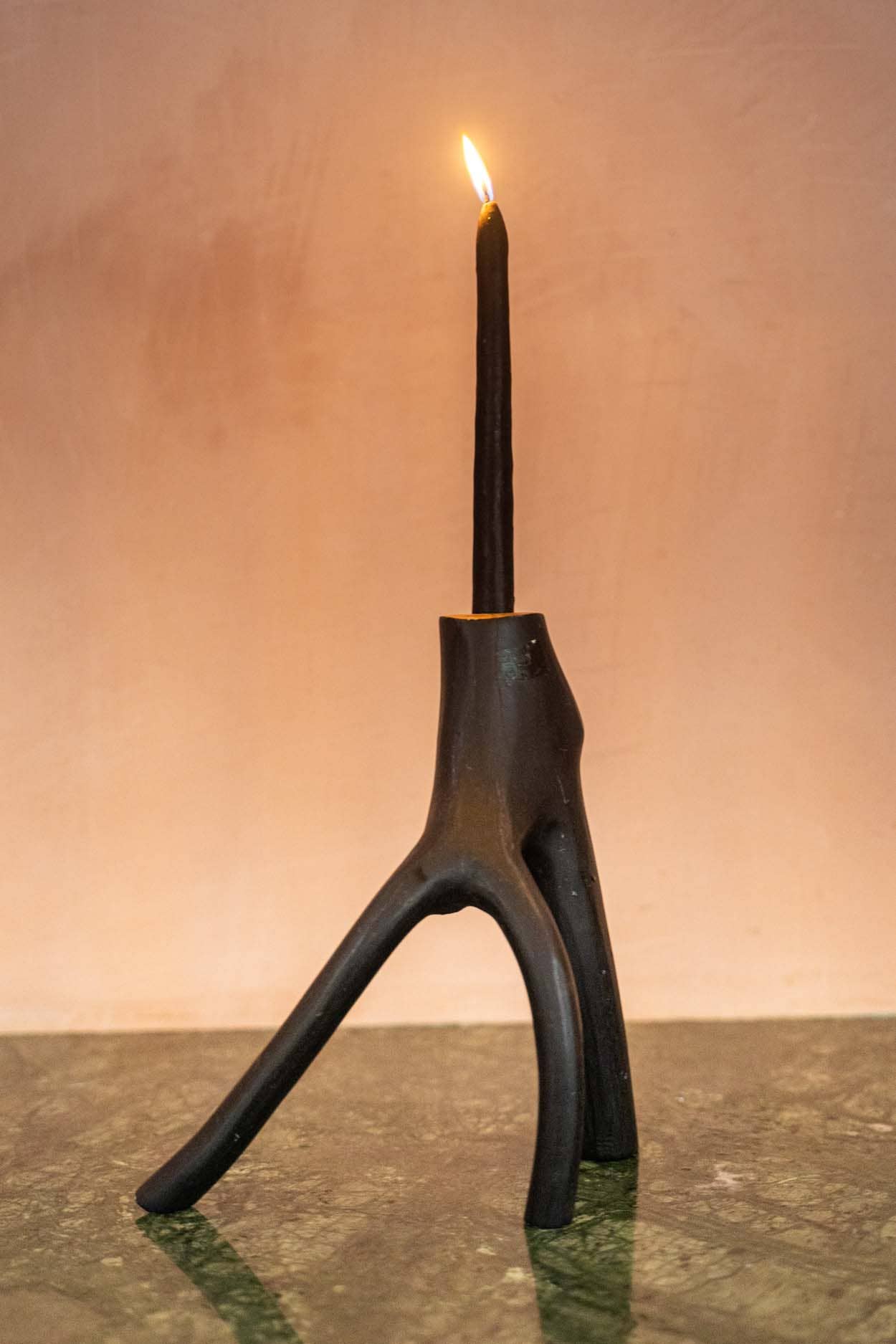Le chandelier Triple Twig - Noir