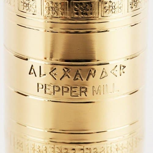 Alexander Handcrafted Mills
« Grand moulin en laiton » – moulin à poivre de 25 cm