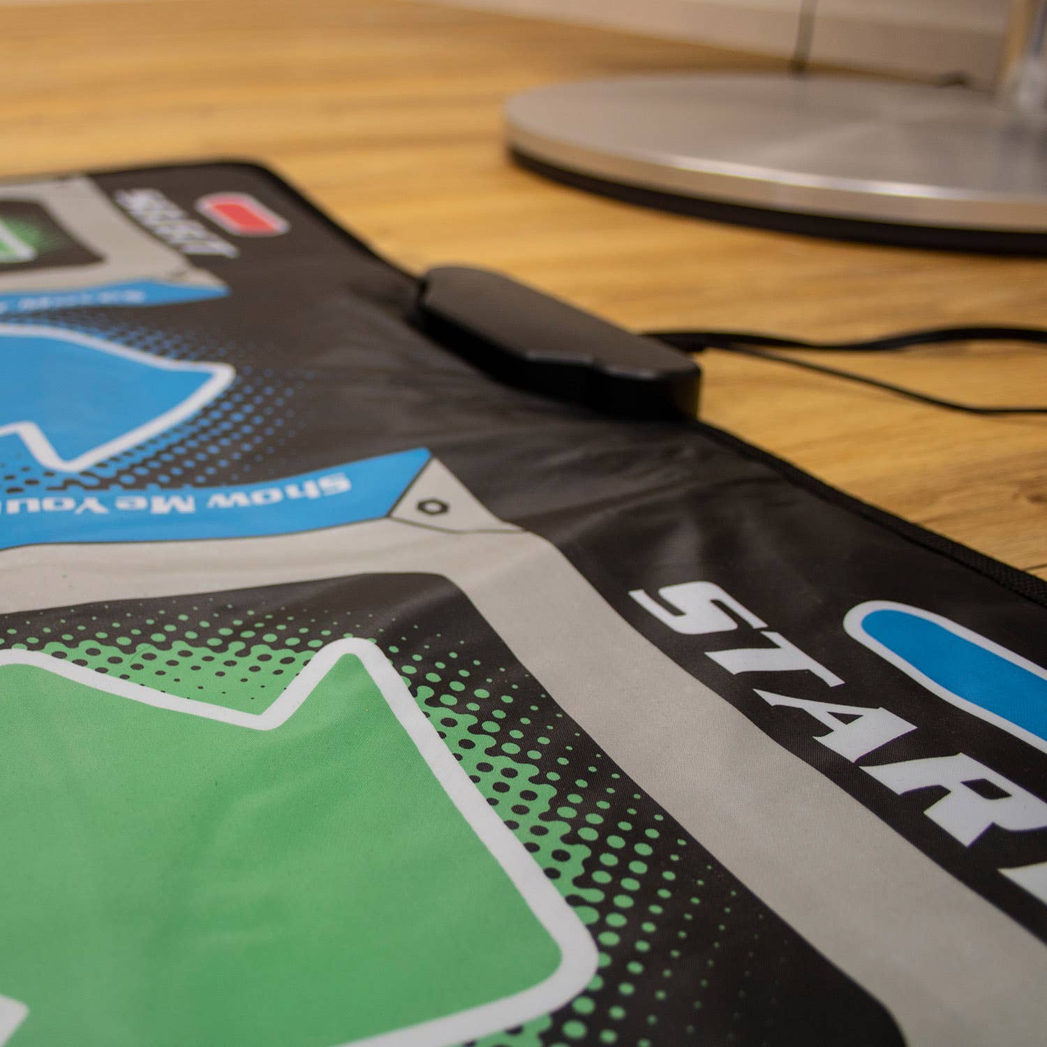 Dansmatta i retrostil – för TV (AV-anslutning)