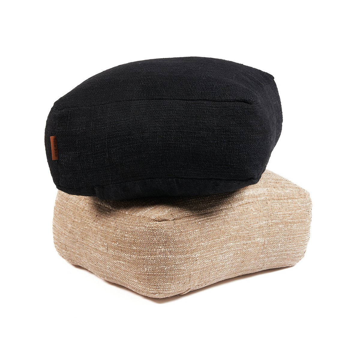 Der gemütliche Pouf – Schwarz