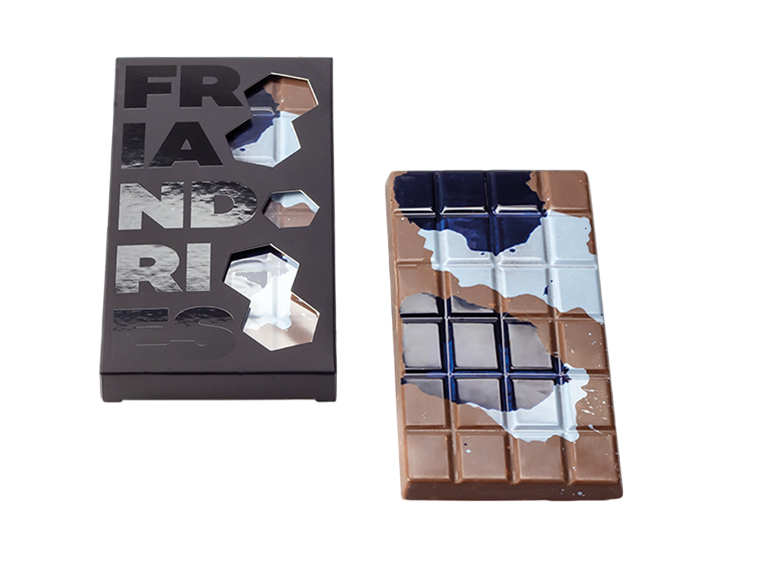 Tonka & Caramel Milk Chocolate Bar – 100 g