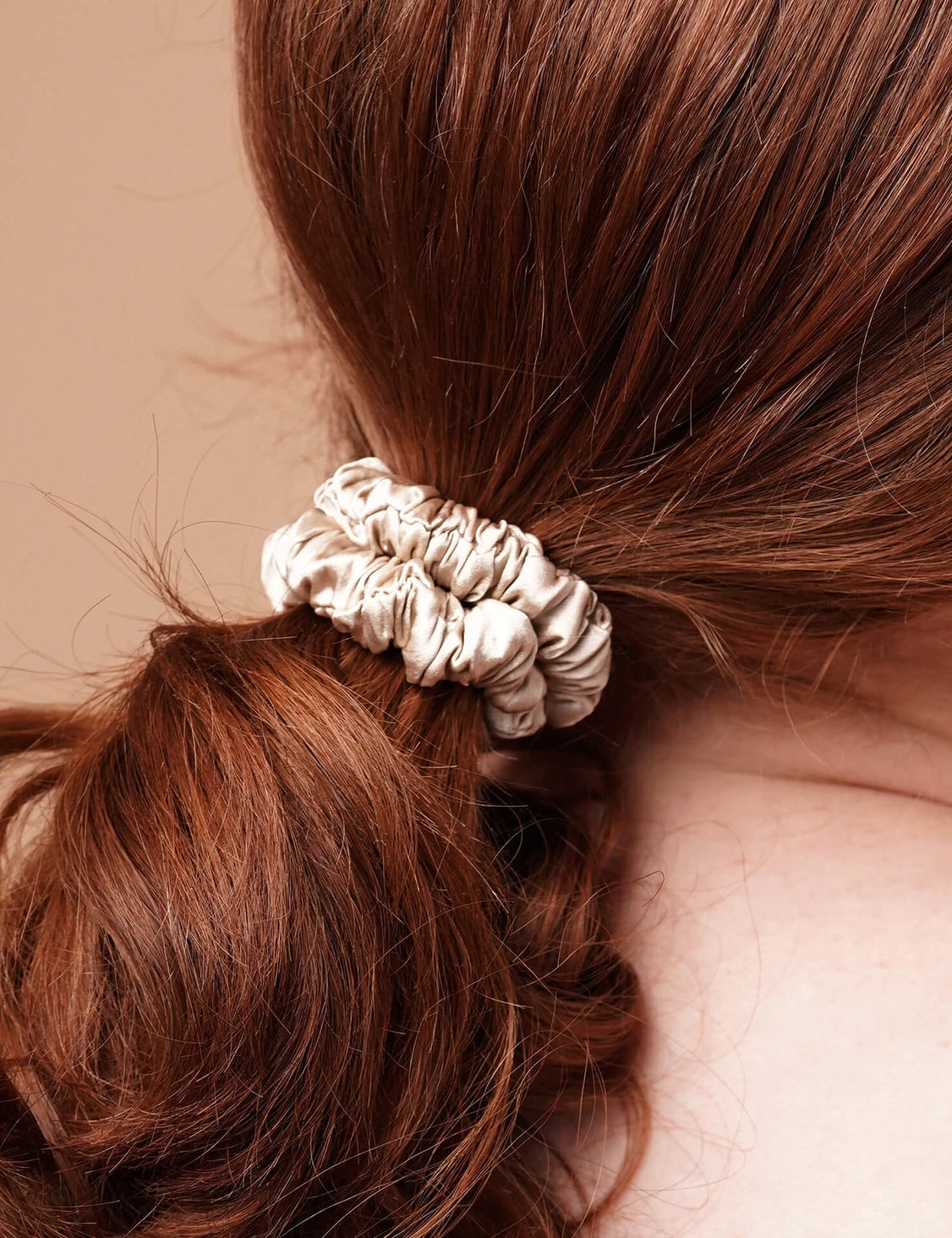 The Club of Five - 5 x Mulberry Silk Scrunchies, Venus & Gaia