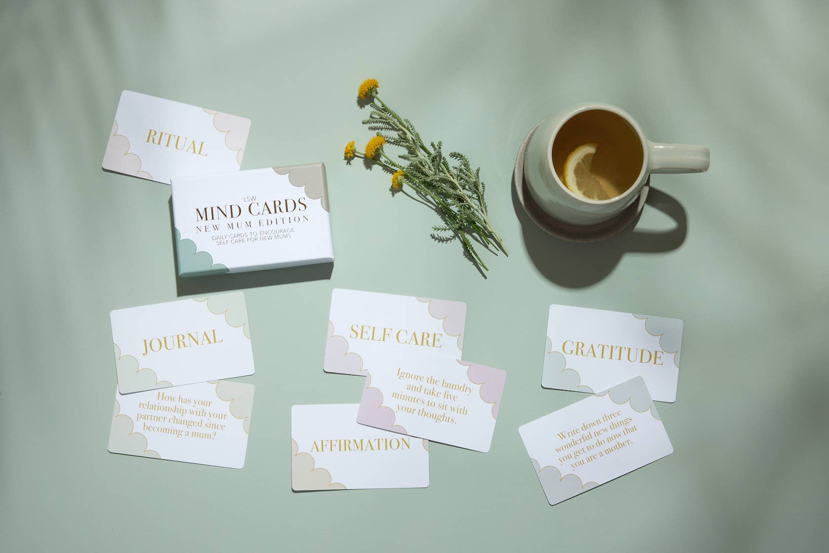 Mind Cards: New Mum Edition - Outil de bien-être pour jeunes mamans, LSW London