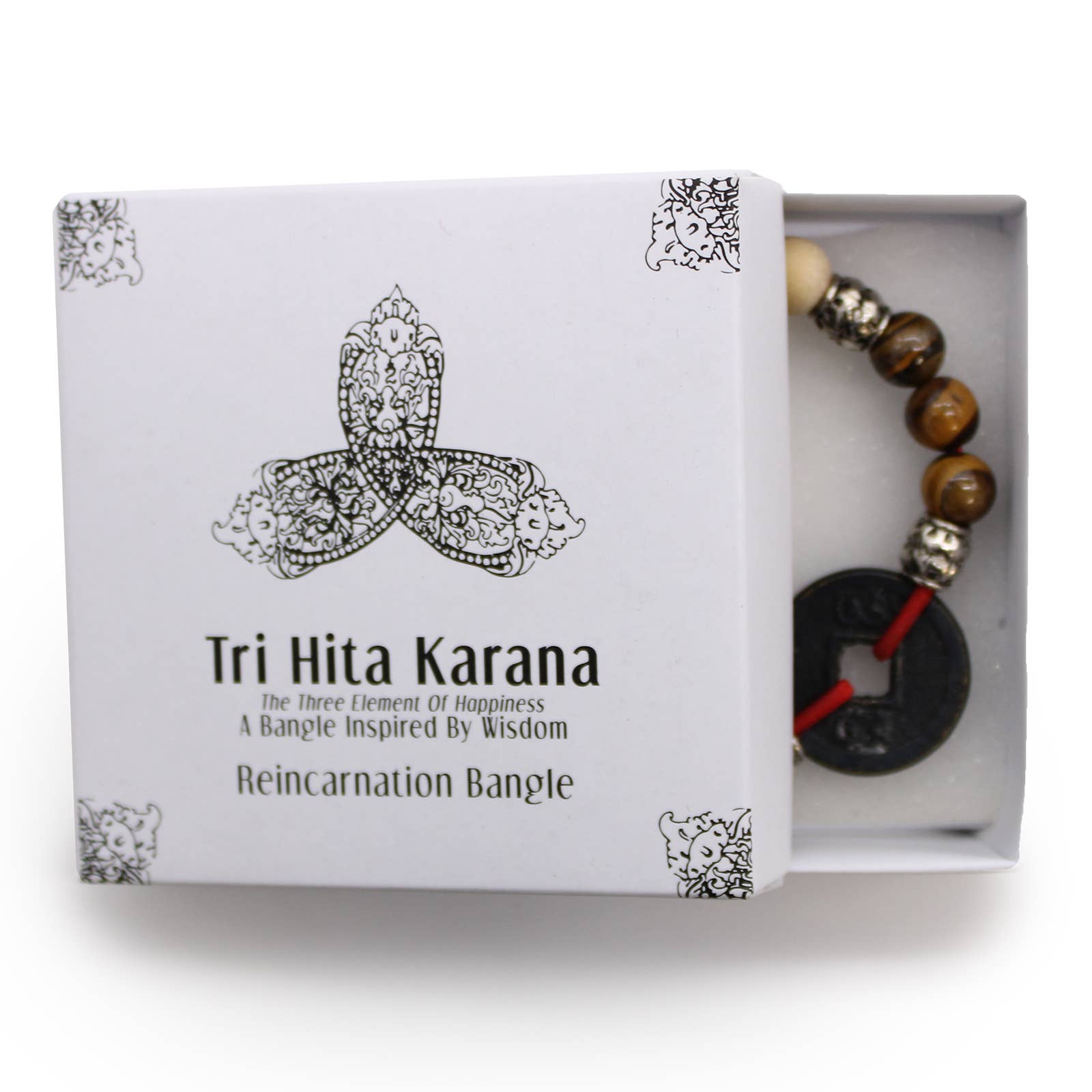 Tri Hita Karana Armband | Reinkarnation & Innere Balance
