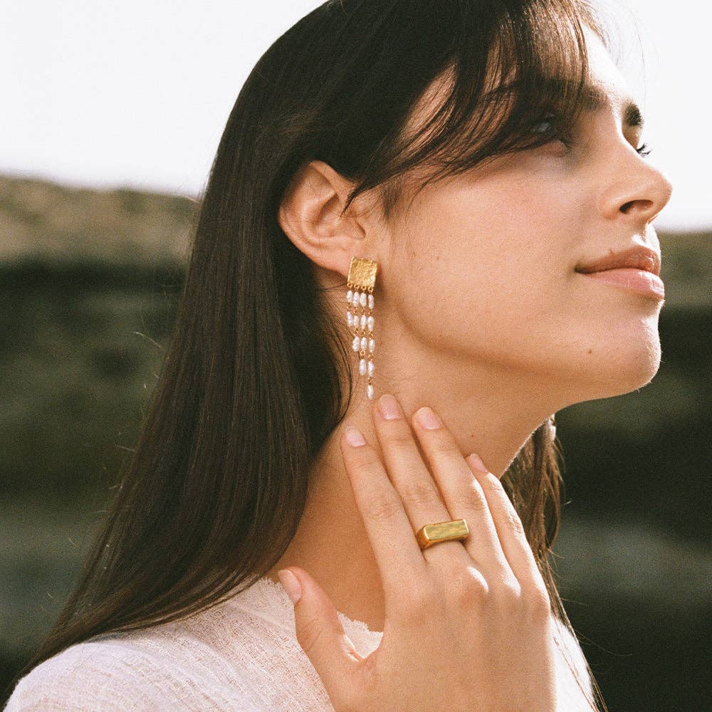 Sappho Earrings | Agapée Jewelry