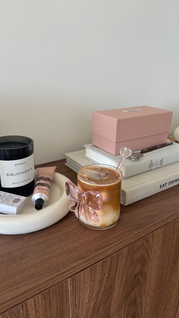 Bow Tumbler Pink