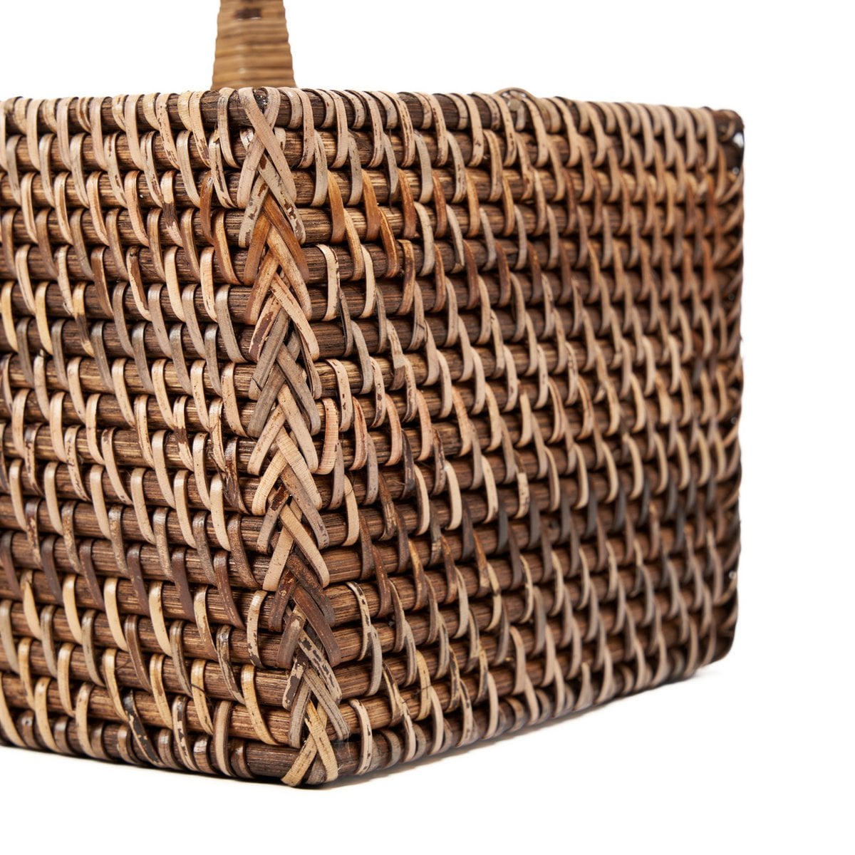 Le Range-couverts en rotin N°4 - Marron naturel