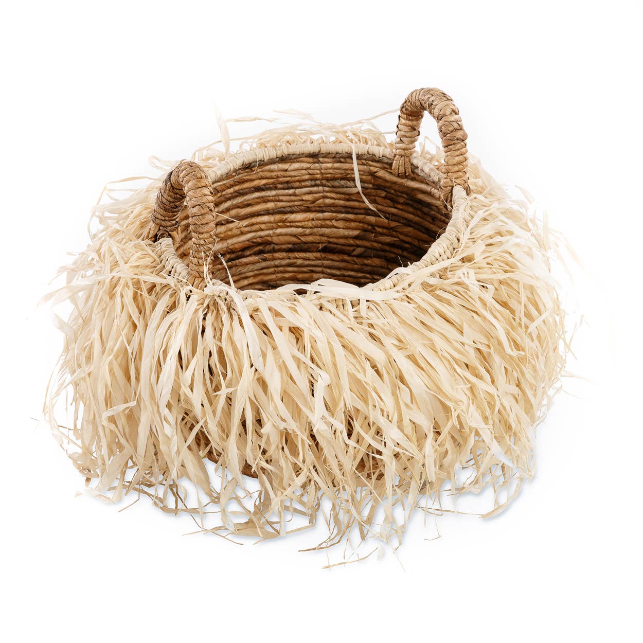 Le Panier en Raphia Banane