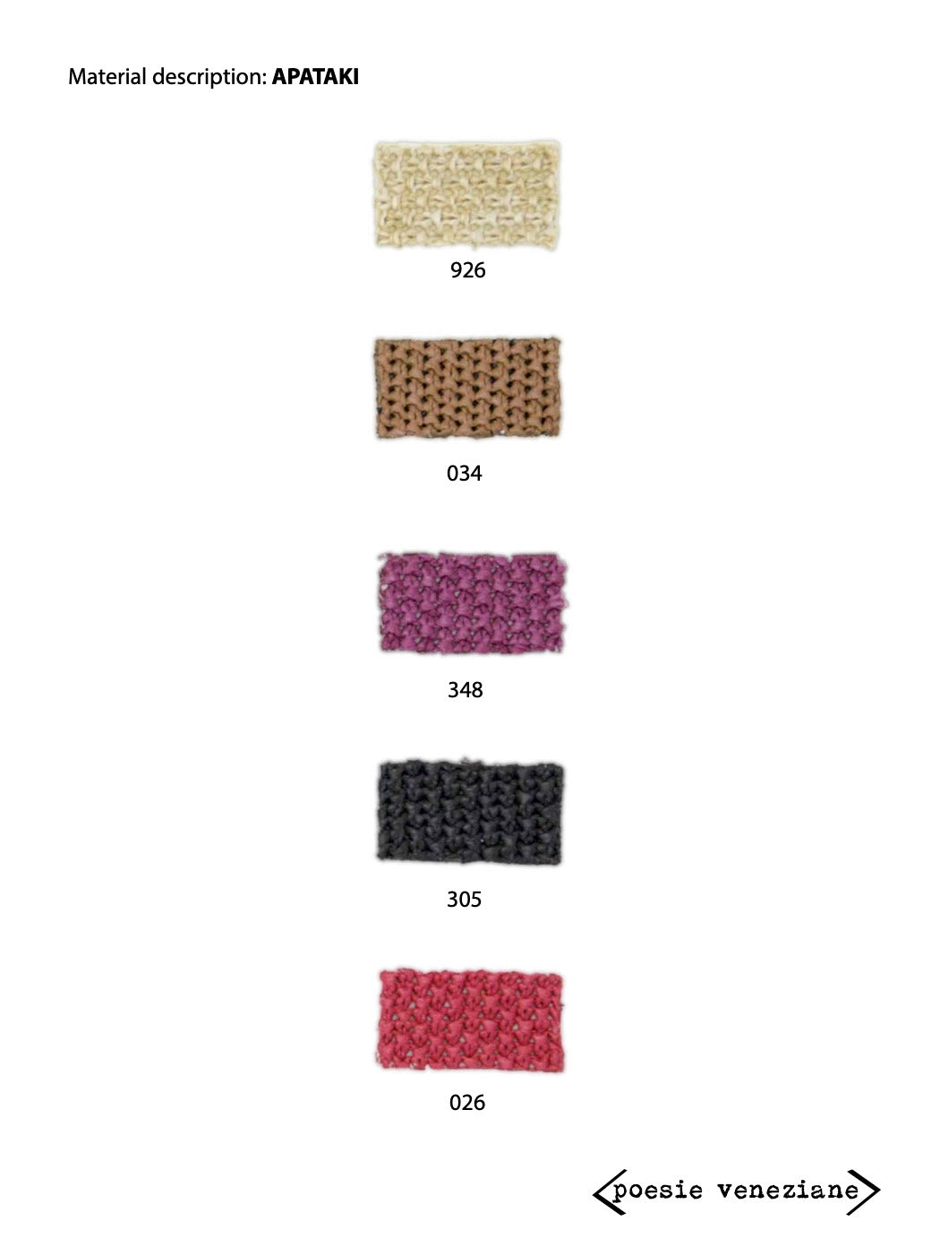 Slip-in Flat shoes in Raffia, Poesie Veneziane