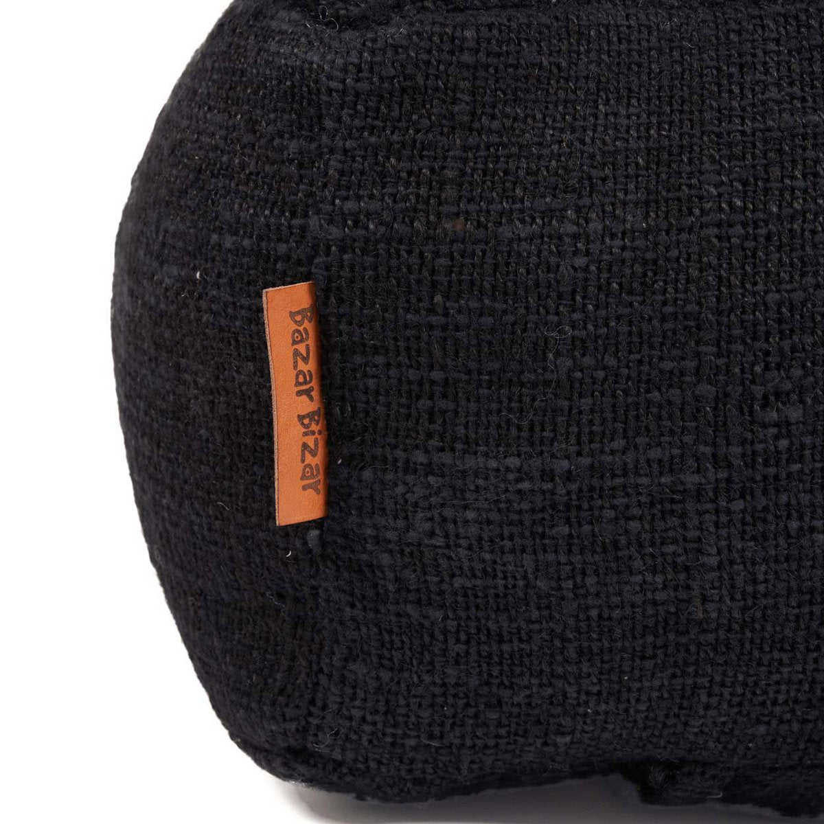 Der gemütliche Pouf – Schwarz