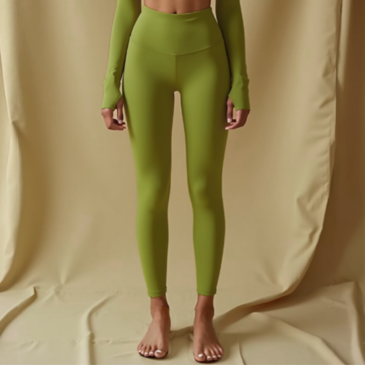 Leggings "BAD HABITS" Green