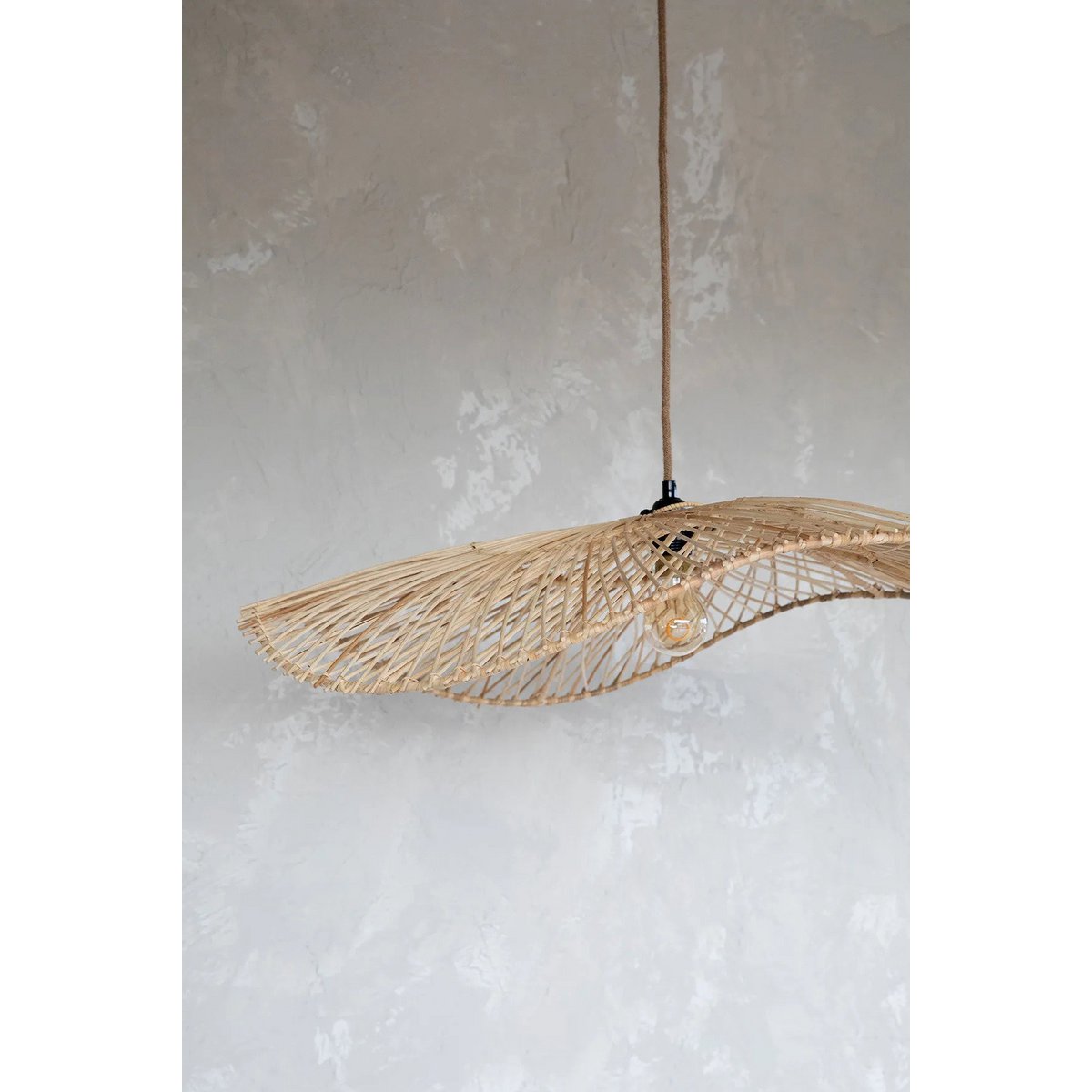 The Chapeau Pendant - Natural - L