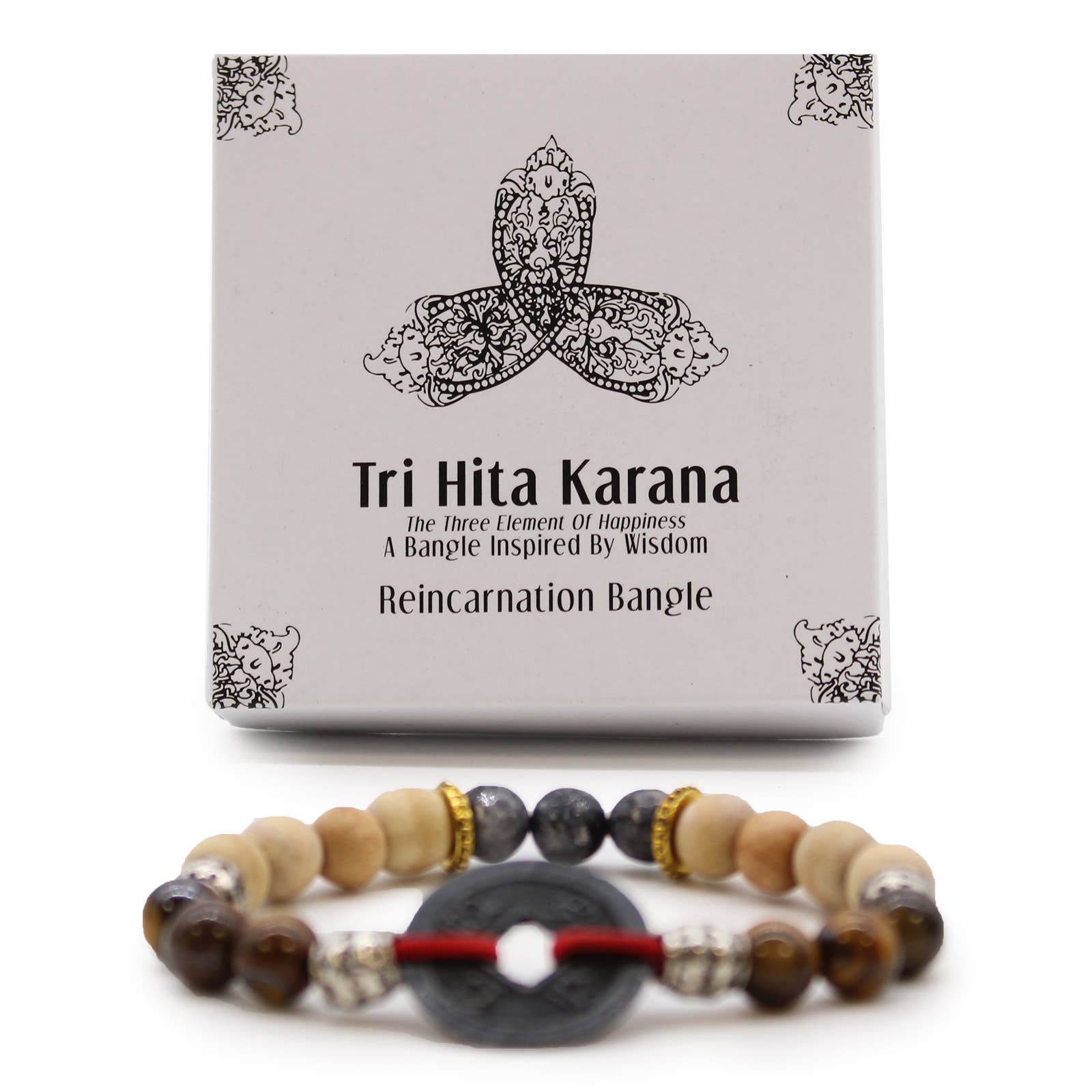 Tri Hita Karana Armband | Reinkarnation & Inre Balans