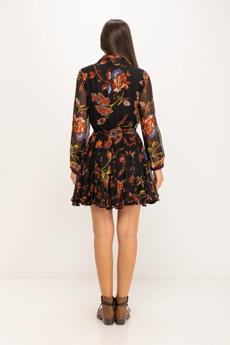 Bohemian viscose dress, Peace & Love by Calao