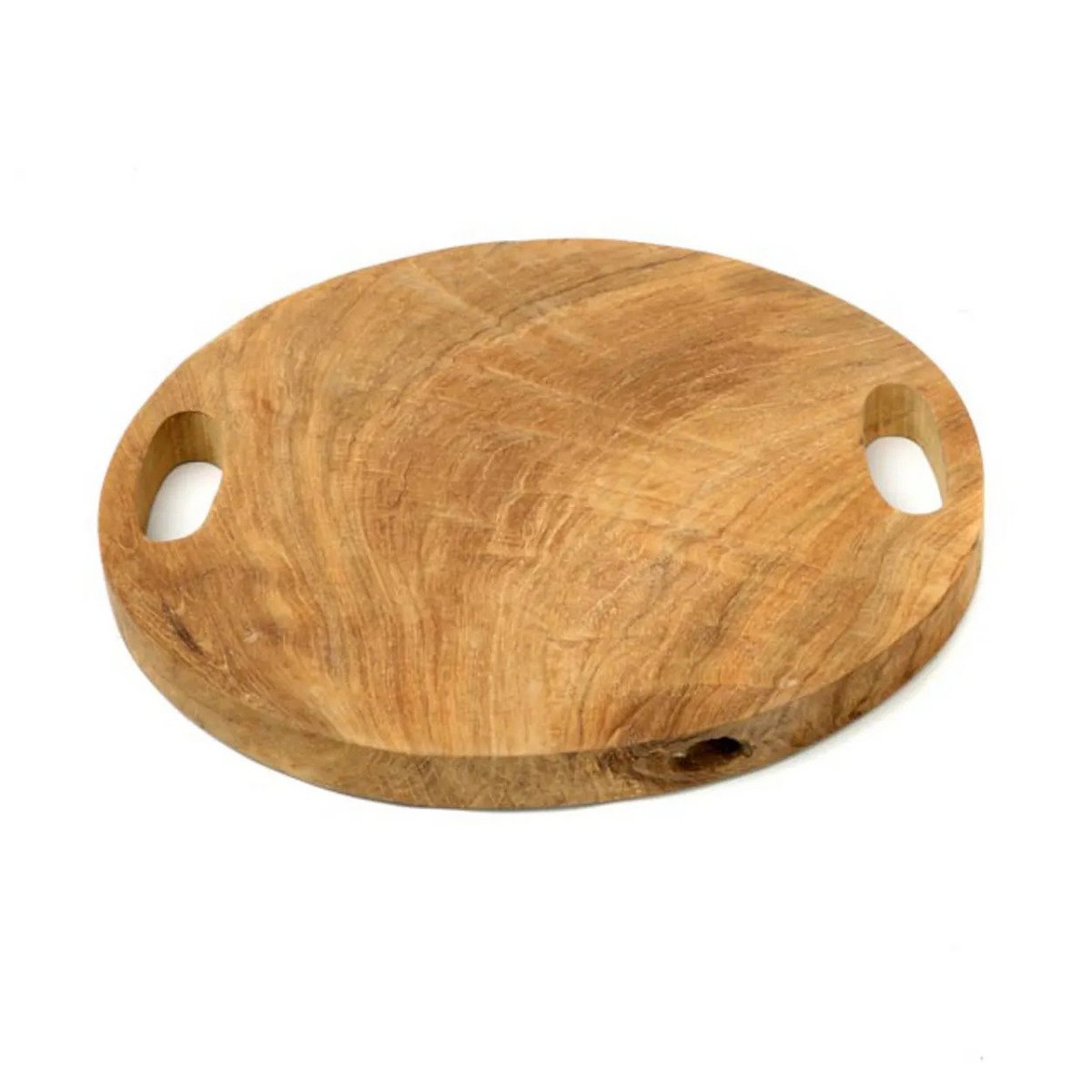 Das Teakwurzel-Tablett – Natur – L | Bazar Bizar Living