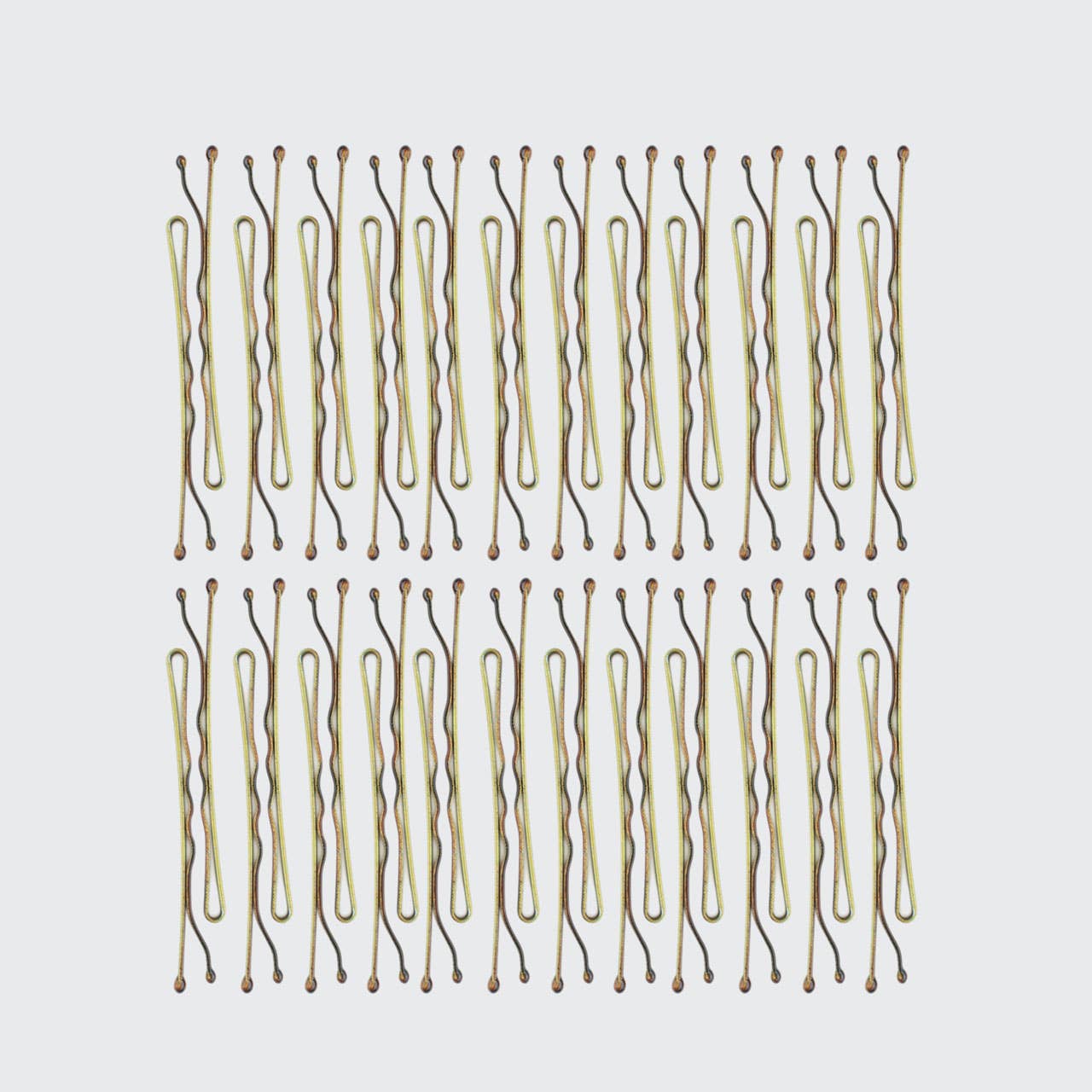 KITSCH | Haarnadeln – 45er-Pack (braun)
