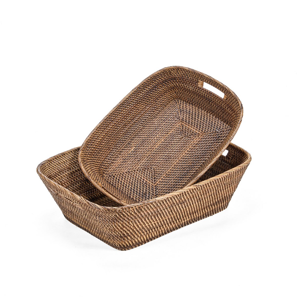 Hannah | Handgeflochtener Wäschekorb aus Rattan (XL)