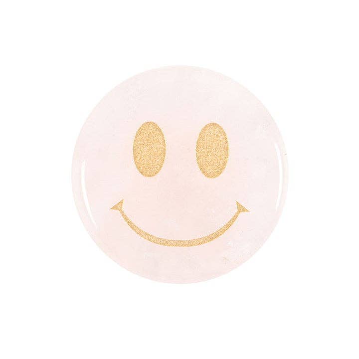Happy Face Kristall | Rosenquarz – Eine Erinnerung an Selbstliebe und Wohlbefinden
