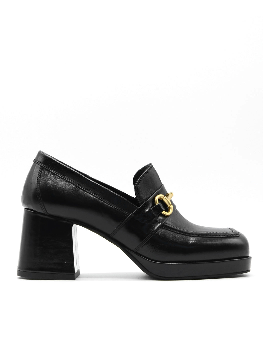 Chunky Loafers with Gold Buckle, Poesie Veneziane
