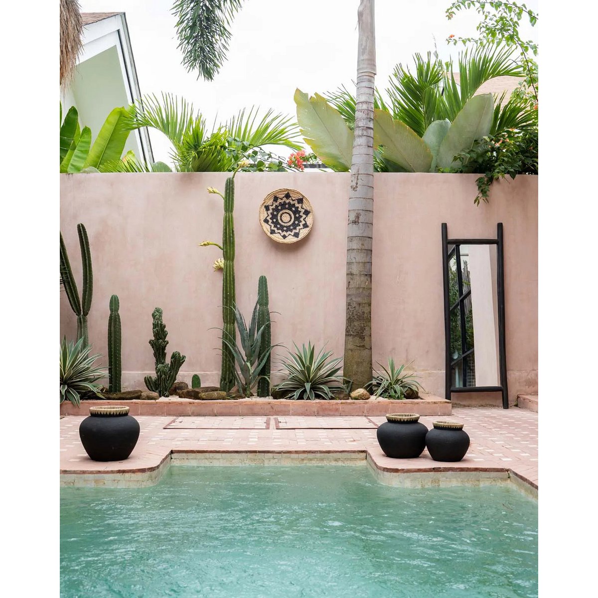 The Island Dressing Room Mirror - Black