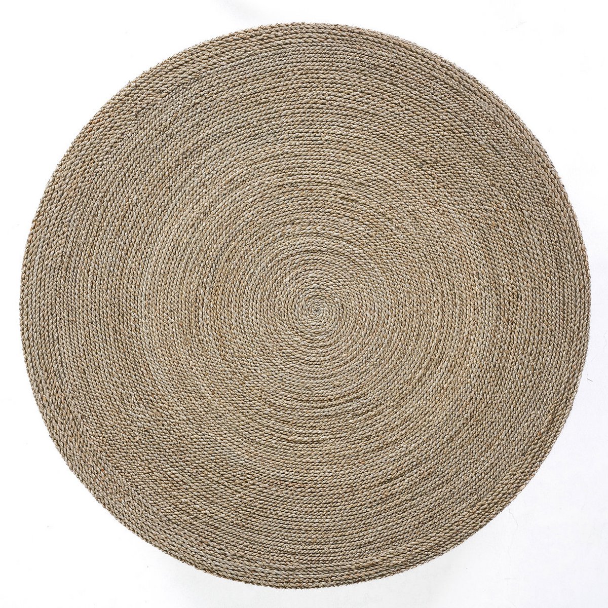 Die riesige Sitzpouffe – handgewebter Sitzhocker aus natürlichem Seegras