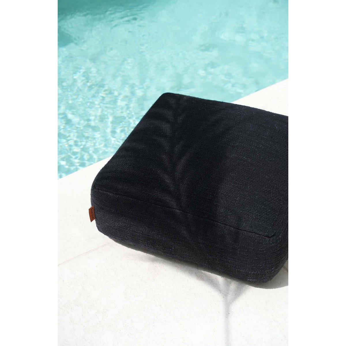 Der gemütliche Pouf – Schwarz