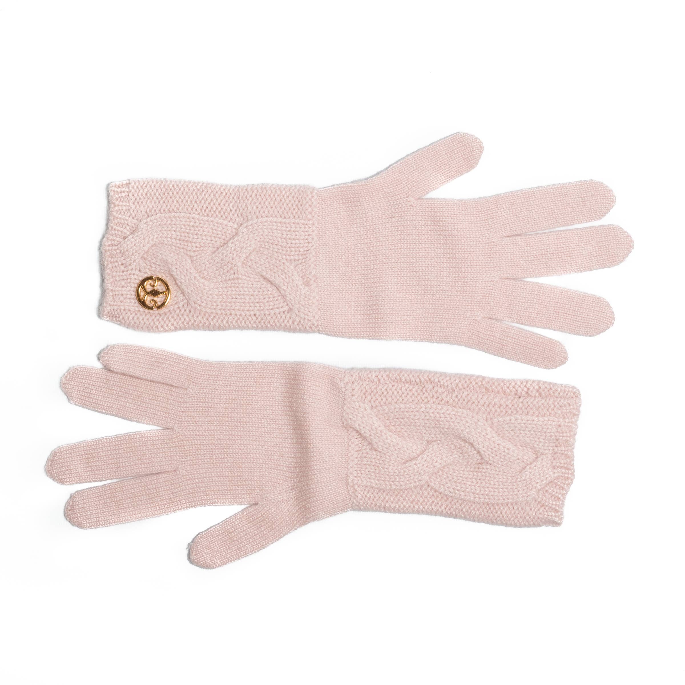 Lange Handschuhe aus 100 % Kaschmir