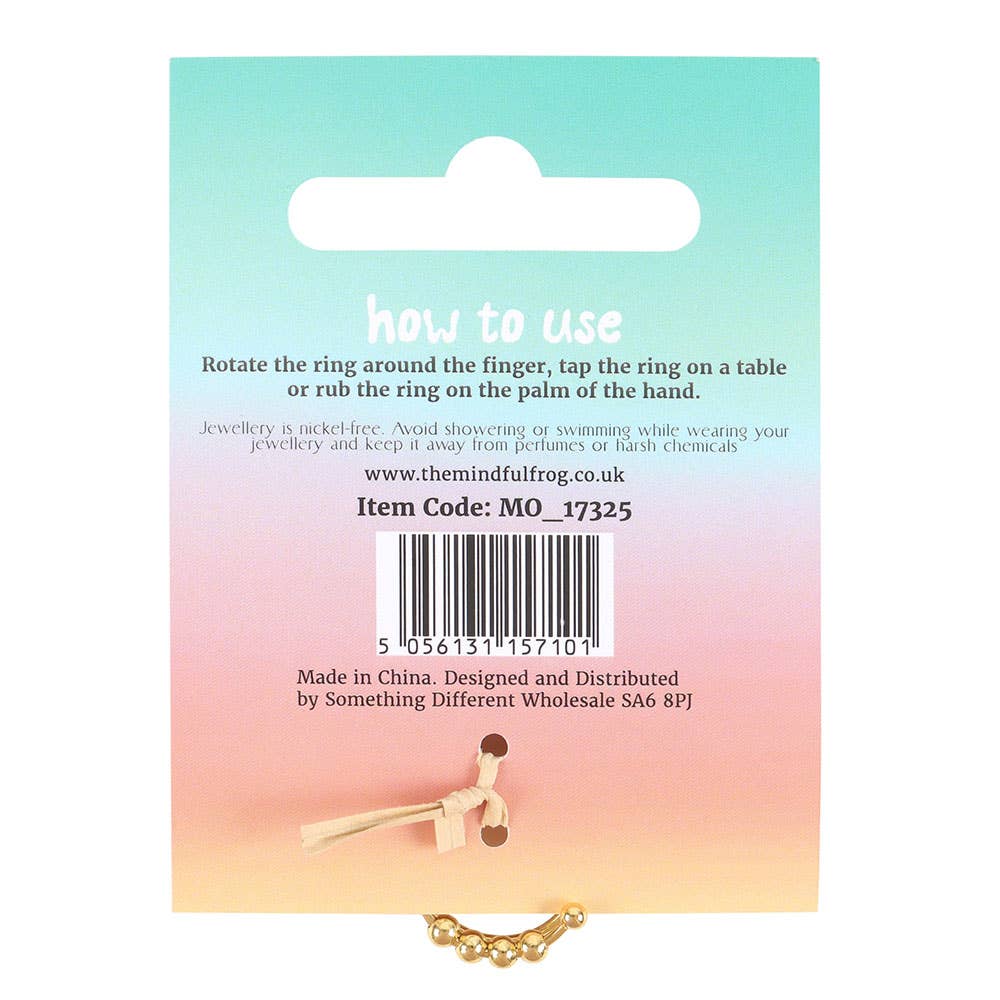 Anti-ångest Fidget-ring – för lugn och fokus