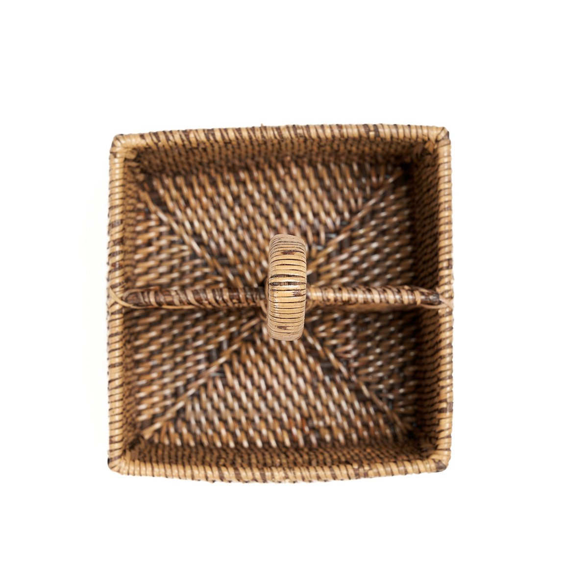 Le support à ustensiles en rotin n°2 - Marron naturel