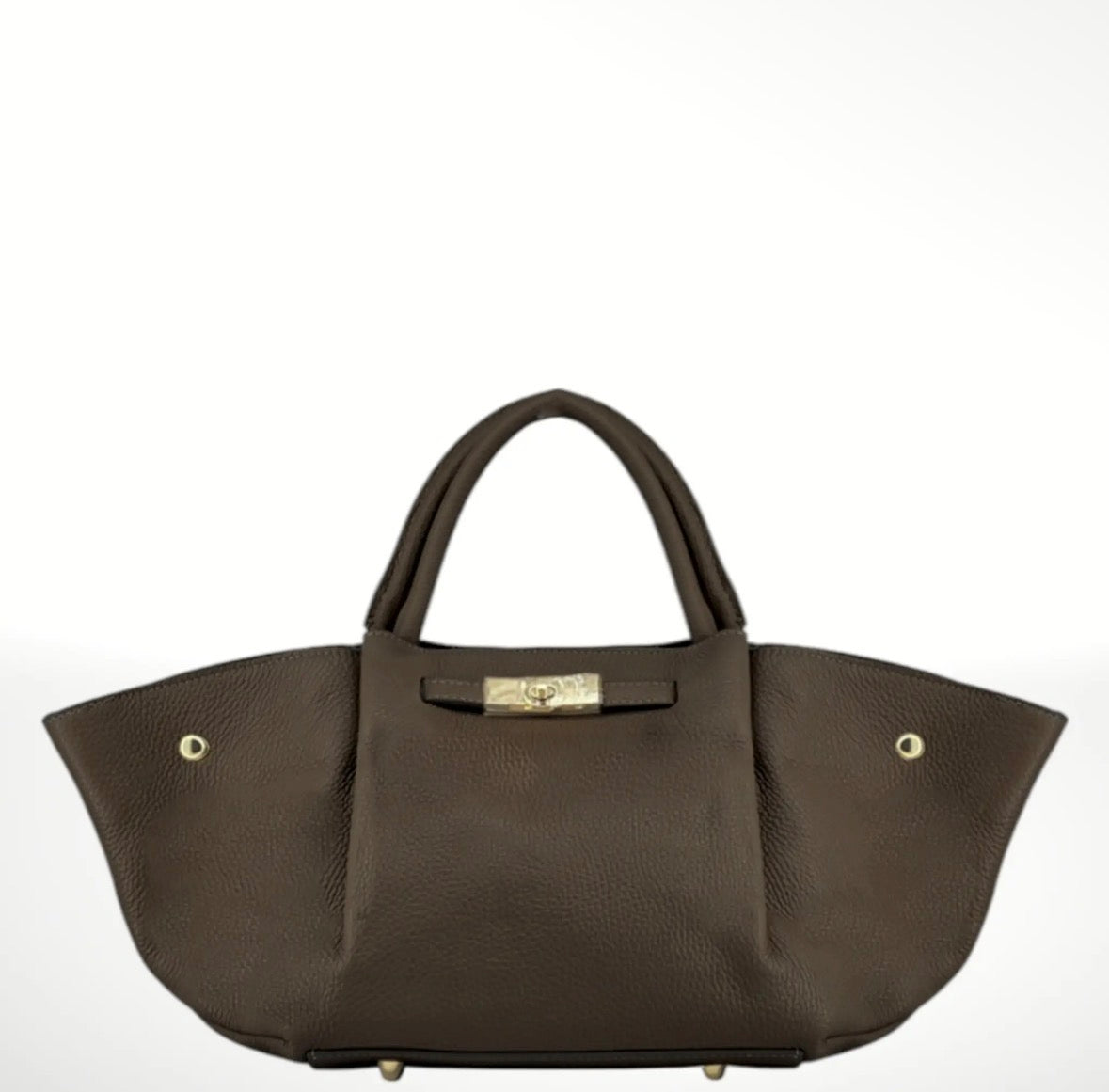 Iklina Leather Handbag – Made in Italy