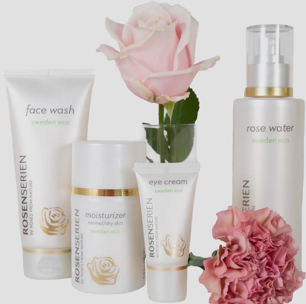 Rosenwasser – Bio-Gesichtswasser, Rosenserien