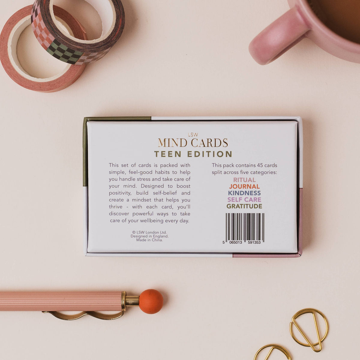 Mind Cards: Affirmations for Teens – 50 affirmationskort för tonåringar