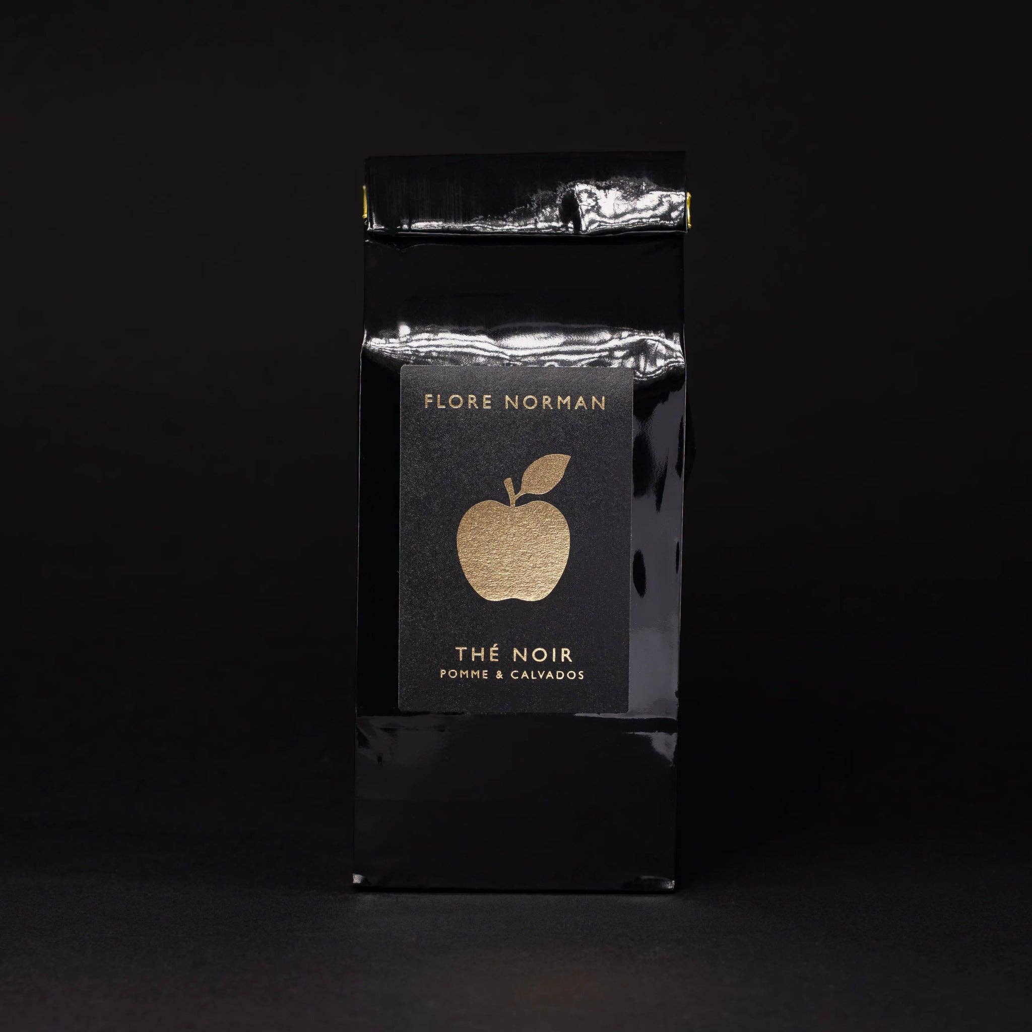 Flore Norman – Äpple | Svart te med äpple & Calvados Pays d’Auge (100 g)